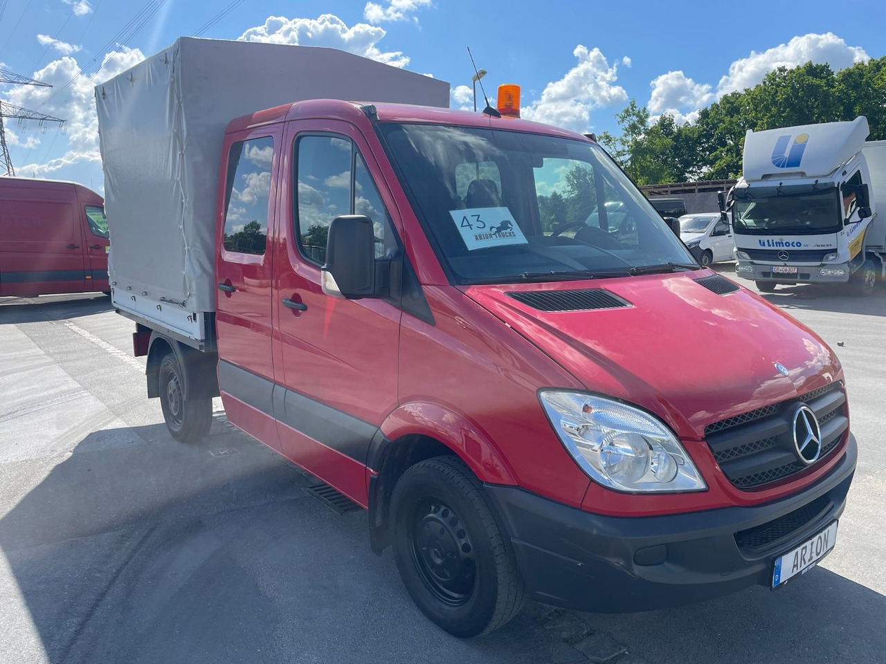 Mercedes-Benz Sprinter II 213 CDI Pritsche/DOKA/EU4/TÜV-05/27 - Varebil med kapell, Varebil med dobbelt førerhus: bilde 1 Mercedes-Benz Sprinter II 213 CDI Pritsche/DOKA/EU4/TÜV-05/27 - Varebil med kapell, Varebil med dobbelt førerhus: bilde 1