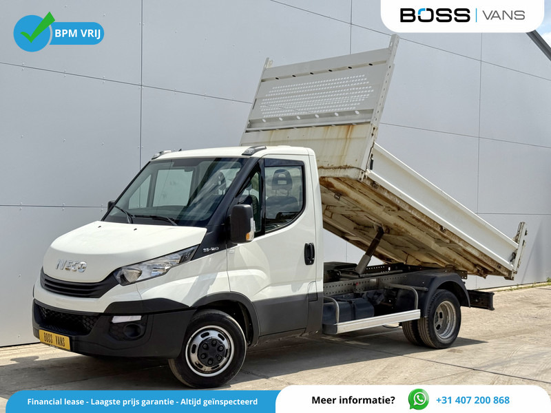 Iveco Daily 35C12 2.3 Kipper Dubbellucht Trekhaak Airco Cruise Control Lucht Geveerde Stoel - Varebil med tipp: bilde 1 Iveco Daily 35C12 2.3 Kipper Dubbellucht Trekhaak Airco Cruise Control Lucht Geveerde Stoel - Varebil med tipp: bilde 1