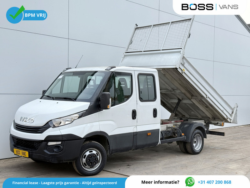 Iveco Daily 35C14 2.3 Dubbele Cabine Dubbellucht 7 Stoelen Airco Cruise Control Trekhaak 3.5t Tipper Benne Kipper - Varebil med tipp, Varebil med dobbelt førerhus: bilde 1 Iveco Daily 35C14 2.3 Dubbele Cabine Dubbellucht 7 Stoelen Airco Cruise Control Trekhaak 3.5t Tipper Benne Kipper - Varebil med tipp, Varebil med dobbelt førerhus: bilde 1