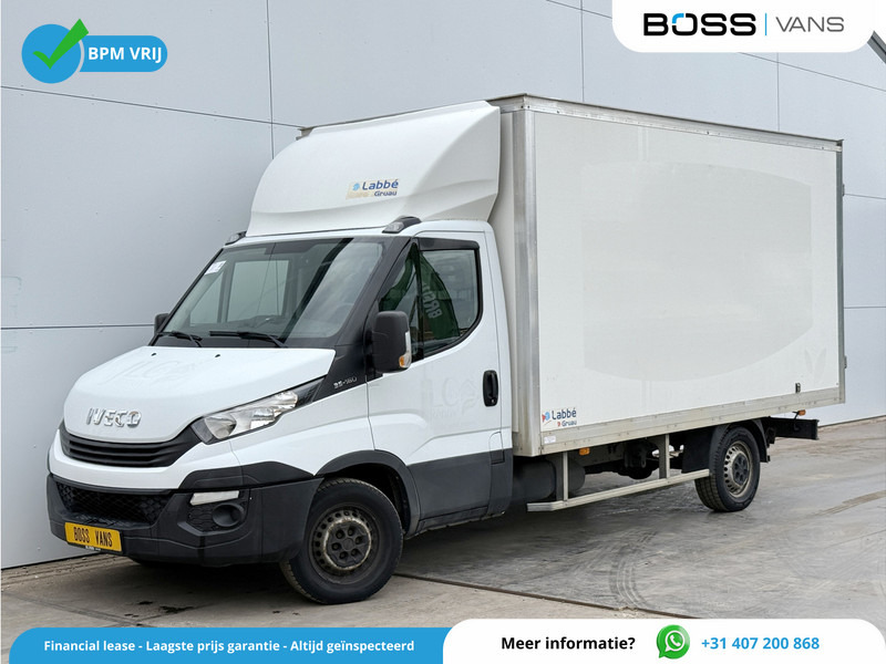 Iveco Daily 35S16 2.3 Bakwagen met achterdeur 3,5t Trekhaak Meubelbak Koffer Airco Cruise Control Camera - Varebil med skap: bilde 1 Iveco Daily 35S16 2.3 Bakwagen met achterdeur 3,5t Trekhaak Meubelbak Koffer Airco Cruise Control Camera - Varebil med skap: bilde 1