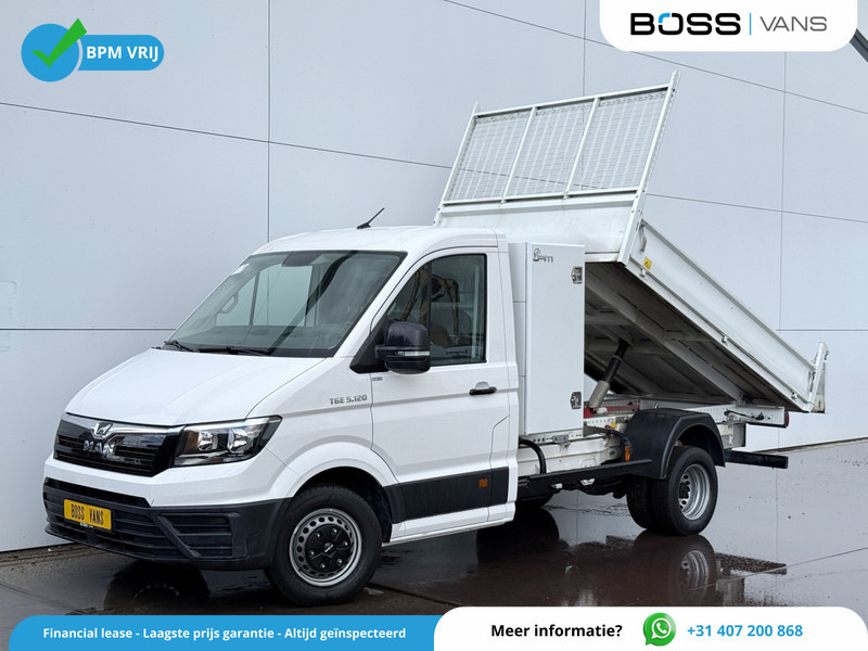 MAN TGE 5.120 2.0 TDI Kipper Dubbellucht Carplay Trekhaak Airco Camera Navigatie Benne Tipper - Varebil med tipp: bilde 1 MAN TGE 5.120 2.0 TDI Kipper Dubbellucht Carplay Trekhaak Airco Camera Navigatie Benne Tipper - Varebil med tipp: bilde 1