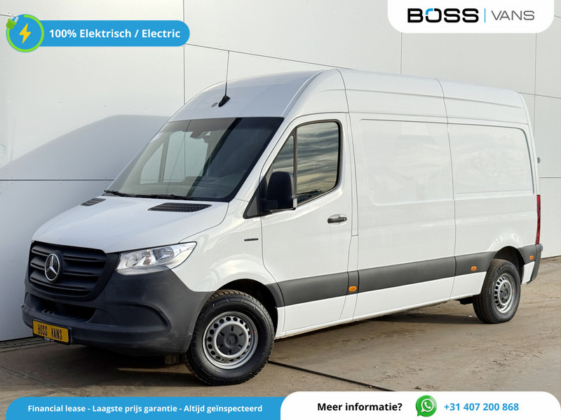 Mercedes-Benz eSprinter 312 ALL-IN PRIJS L2H2 55kWh 168km WLTP 80kw Snelladen Climate Control Camera Stoelverwarming - Kassebil, Elektrisk varebil: bilde 1 Mercedes-Benz eSprinter 312 ALL-IN PRIJS L2H2 55kWh 168km WLTP 80kw Snelladen Climate Control Camera Stoelverwarming - Kassebil, Elektrisk varebil: bilde 1