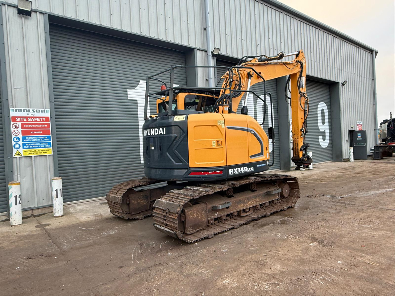 Hyundai HX145LCR - Beltegraver: bilde 5 Hyundai HX145LCR - Beltegraver: bilde 5