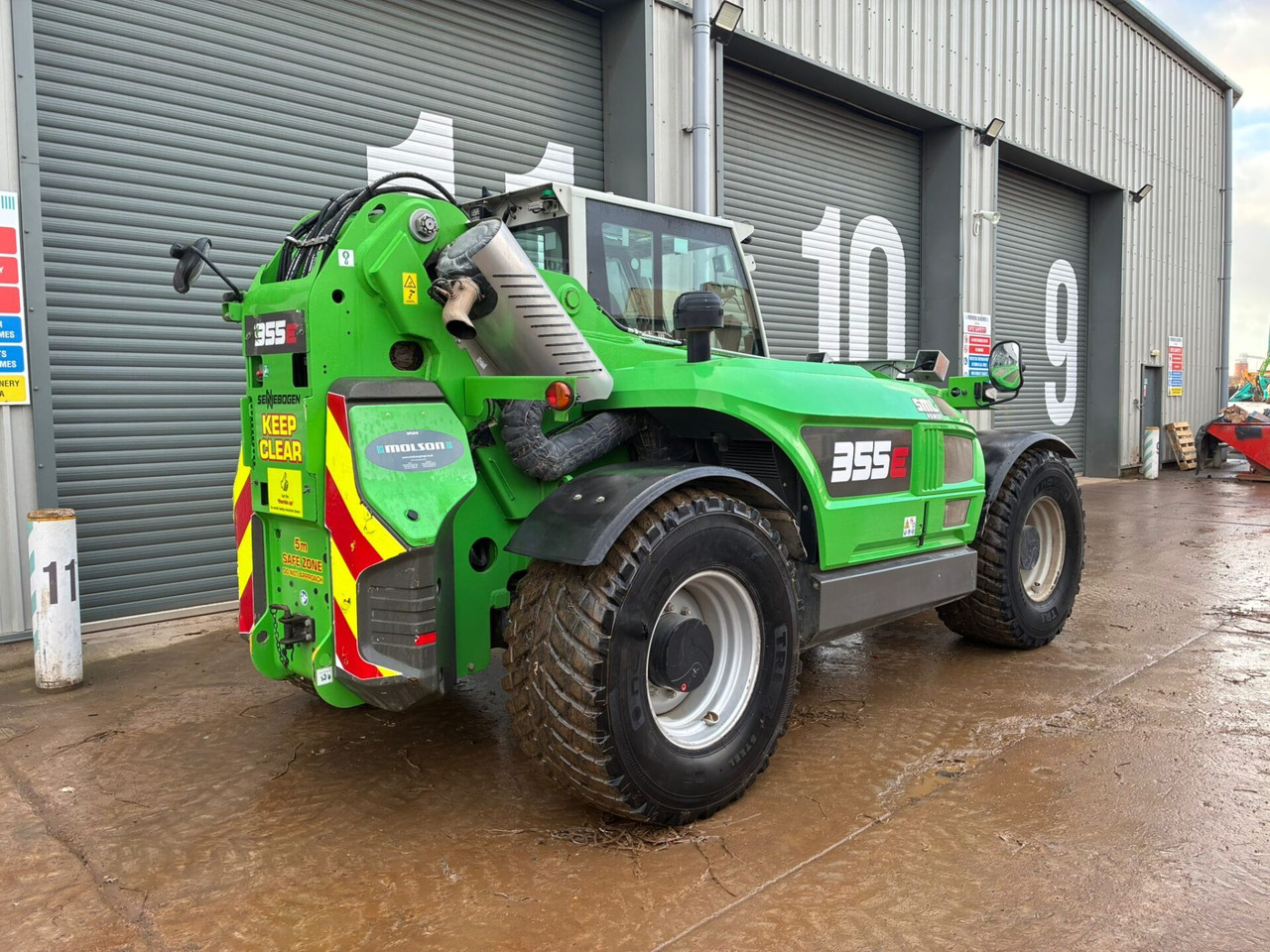 Sennebogen 355E - Teleskoplastere: bilde 5 Sennebogen 355E - Teleskoplastere: bilde 5