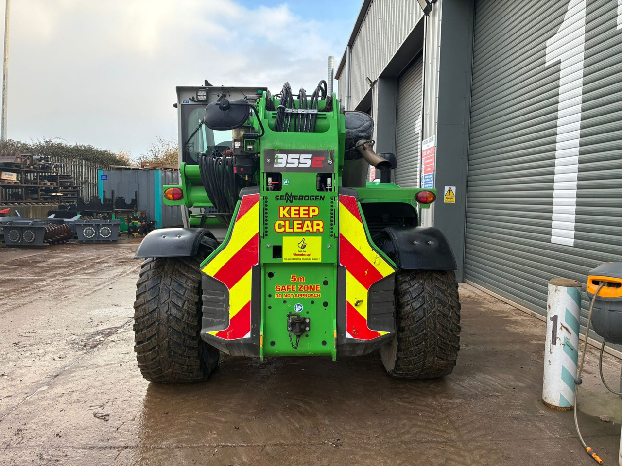 Sennebogen 355E - Teleskoplastere: bilde 4 Sennebogen 355E - Teleskoplastere: bilde 4