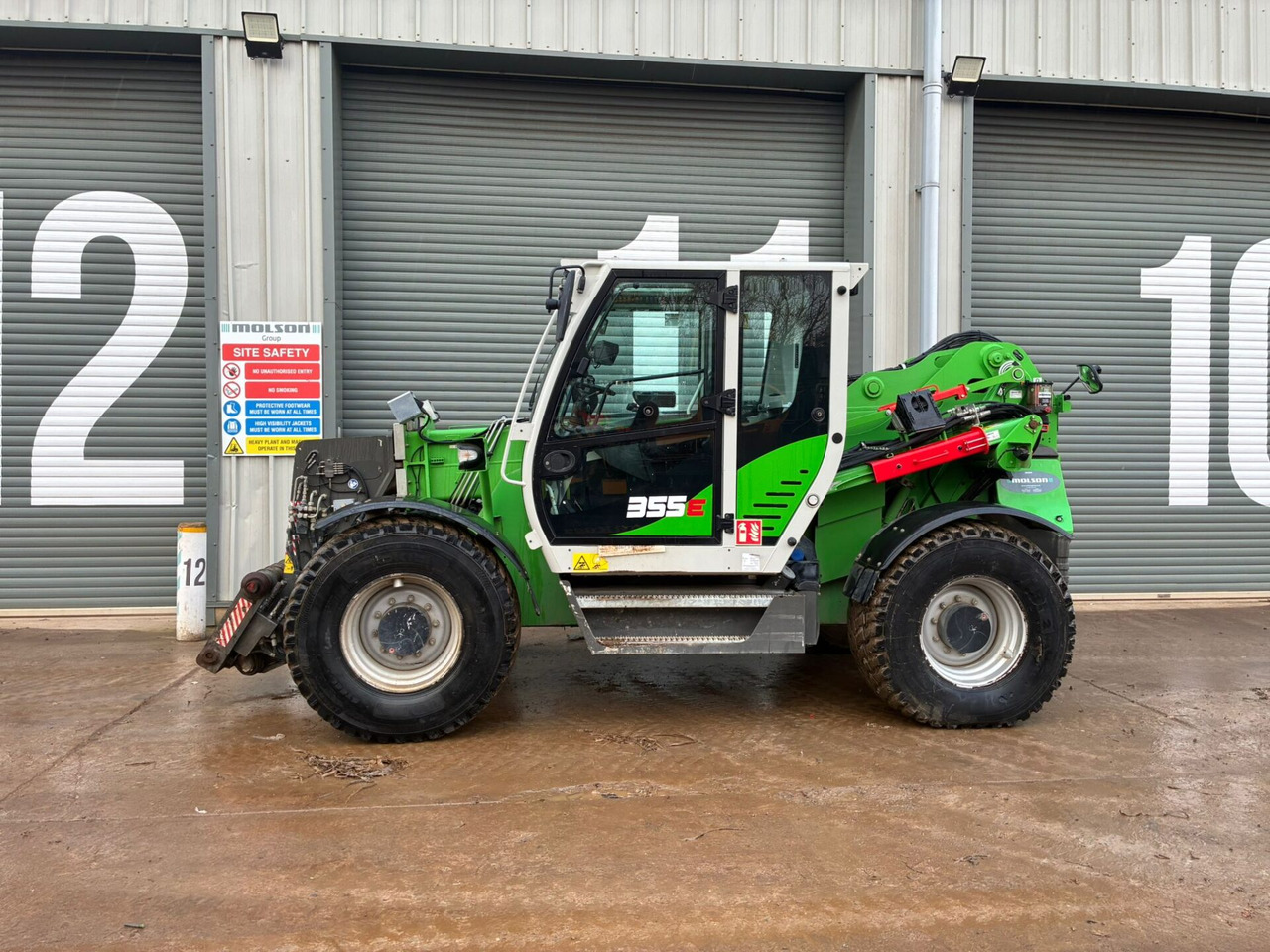 Sennebogen 355E - Teleskoplastere: bilde 2 Sennebogen 355E - Teleskoplastere: bilde 2