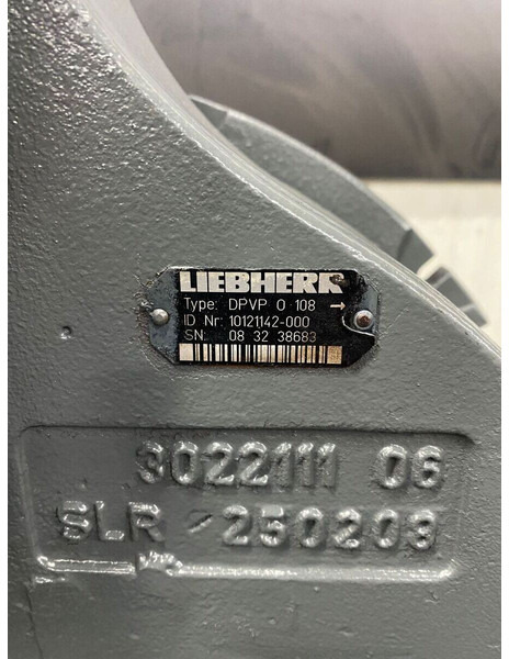 Liebherr DPVP 0 108 - Hydraulisk pumpe: bilde 3 Liebherr DPVP 0 108 - Hydraulisk pumpe: bilde 3
