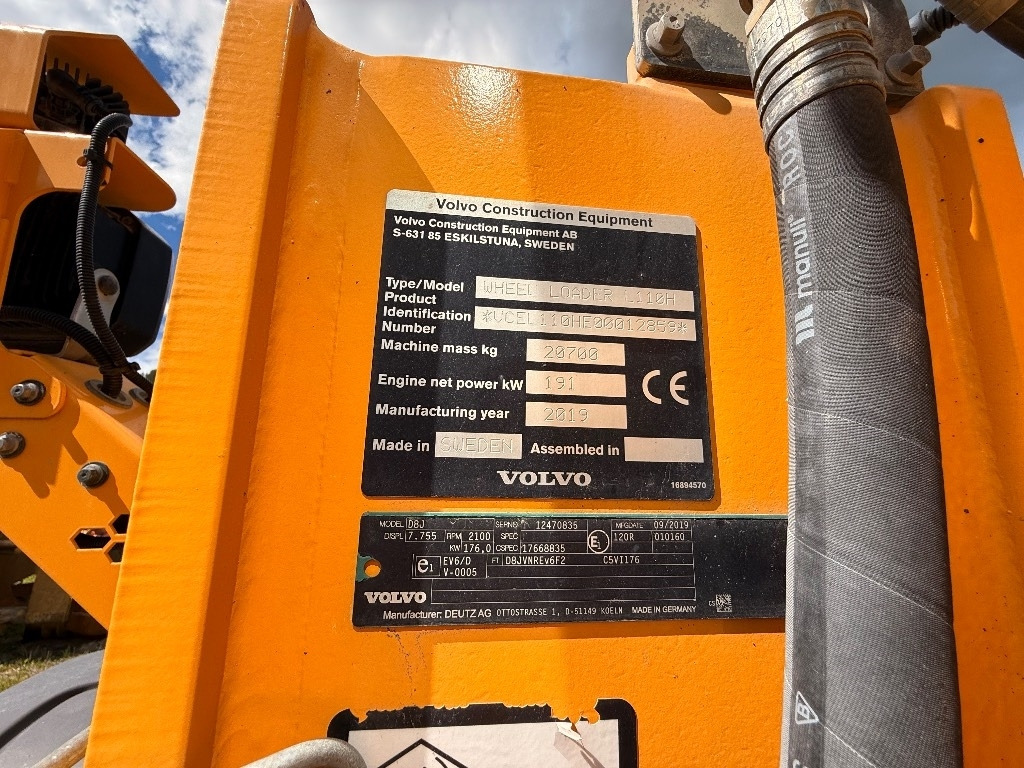 Volvo L 110 H - Hjullaster: bilde 3 Volvo L 110 H - Hjullaster: bilde 3