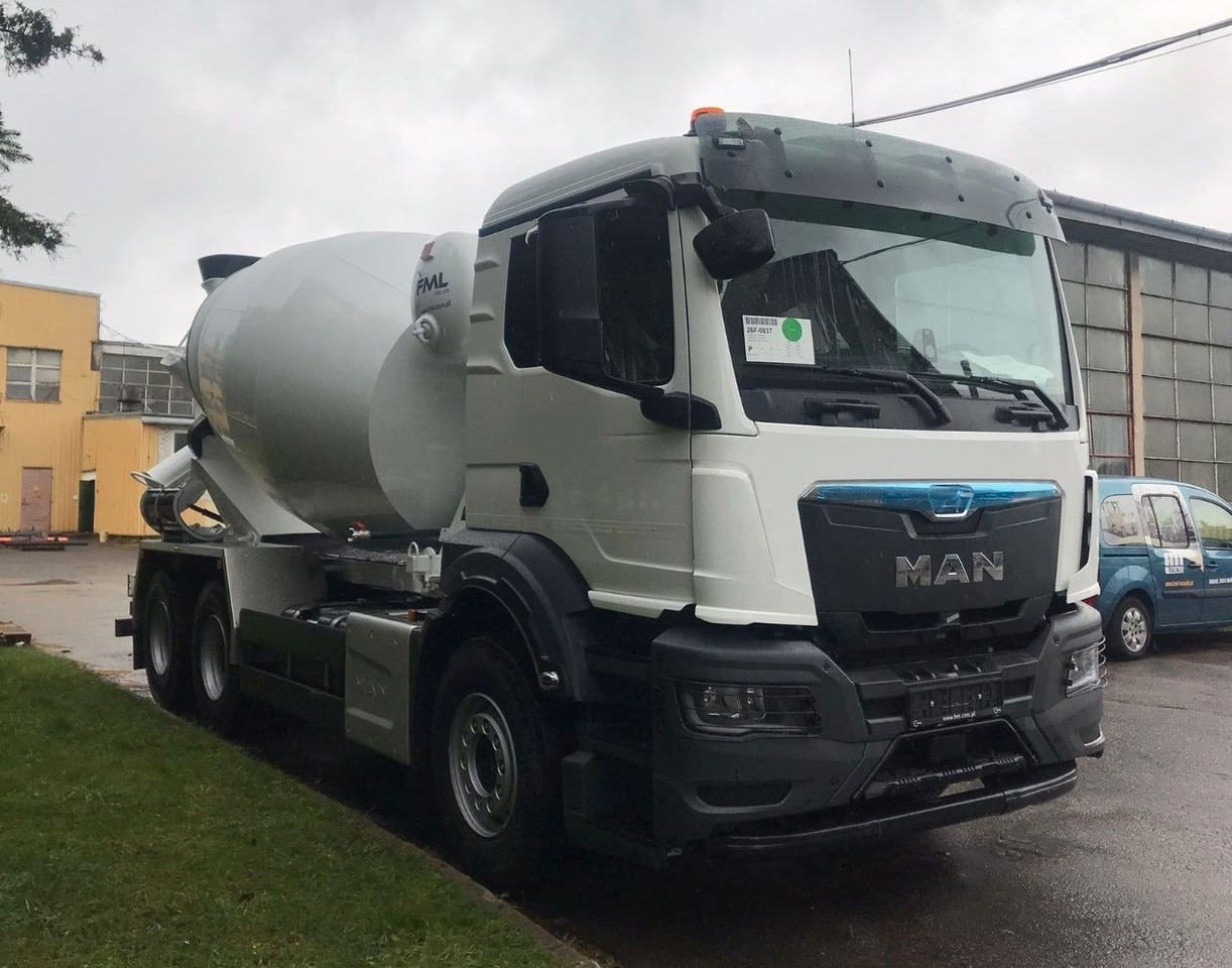 MAN TGS 33.400 6x4 EURO2 FML 9 M3 - Betongbil: bilde 1 MAN TGS 33.400 6x4 EURO2 FML 9 M3 - Betongbil: bilde 1