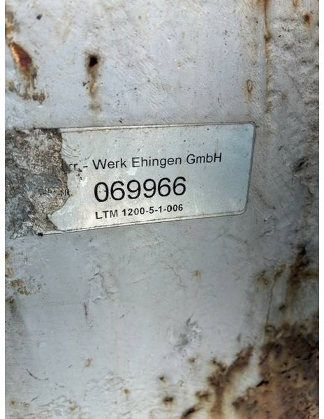 Liebherr Ballastplatten / Counterweight plates LTM 1200-5.1 - Lastebilkran for Bygg og anlegg: bilde 3 Liebherr Ballastplatten / Counterweight plates LTM 1200-5.1 - Lastebilkran for Bygg og anlegg: bilde 3