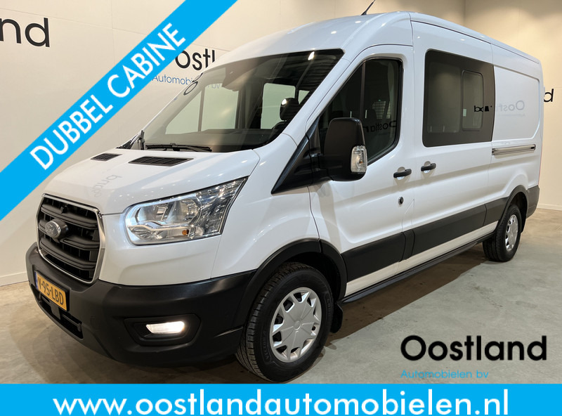 Ford Transit 350 2.0 TDCI L3H2 Trend 130 PK DC Dubbel Cabine / Euro 6 / Airco / Schuifdeur L + R / Cruise Control / Trekhaak / Camera / BPM VRIJ !! - Kassebil, Varebil med dobbelt førerhus: bilde 1 Ford Transit 350 2.0 TDCI L3H2 Trend 130 PK DC Dubbel Cabine / Euro 6 / Airco / Schuifdeur L + R / Cruise Control / Trekhaak / Camera / BPM VRIJ !! - Kassebil, Varebil med dobbelt førerhus: bilde 1