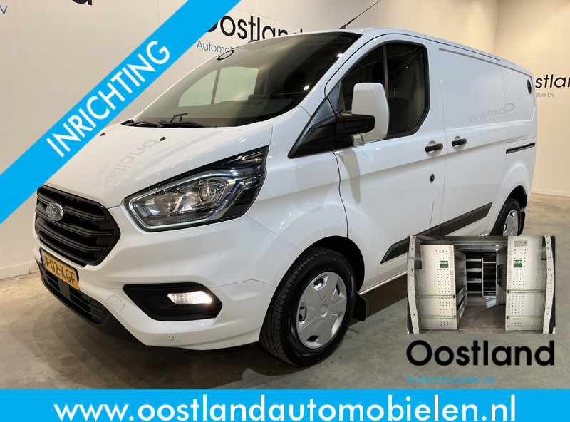 Ford Transit Custom 300 2.0 TDCI L1H1 Trend 130 PK / Servicebus / Bott Inrichting / Euro 6 / Schuifdeur L + R / Airco / CarPlay / Klep / PDC / Navigatie / 3-Zits / BPM VRIJ !! - Små varebil: bilde 1 Ford Transit Custom 300 2.0 TDCI L1H1 Trend 130 PK / Servicebus / Bott Inrichting / Euro 6 / Schuifdeur L + R / Airco / CarPlay / Klep / PDC / Navigatie / 3-Zits / BPM VRIJ !! - Små varebil: bilde 1