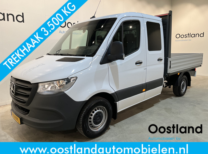 Mercedes-Benz Sprinter 315 CDI L2 RWD DC Dubbel Cabine Open Laadbak / Euro 6 / Trekhaak 3500 KG / Airco / DC 7 Pers. 650 KM !! / BPM VRIJ !! - Varebil med plan, Varebil med dobbelt førerhus: bilde 1 Mercedes-Benz Sprinter 315 CDI L2 RWD DC Dubbel Cabine Open Laadbak / Euro 6 / Trekhaak 3500 KG / Airco / DC 7 Pers. 650 KM !! / BPM VRIJ !! - Varebil med plan, Varebil med dobbelt førerhus: bilde 1