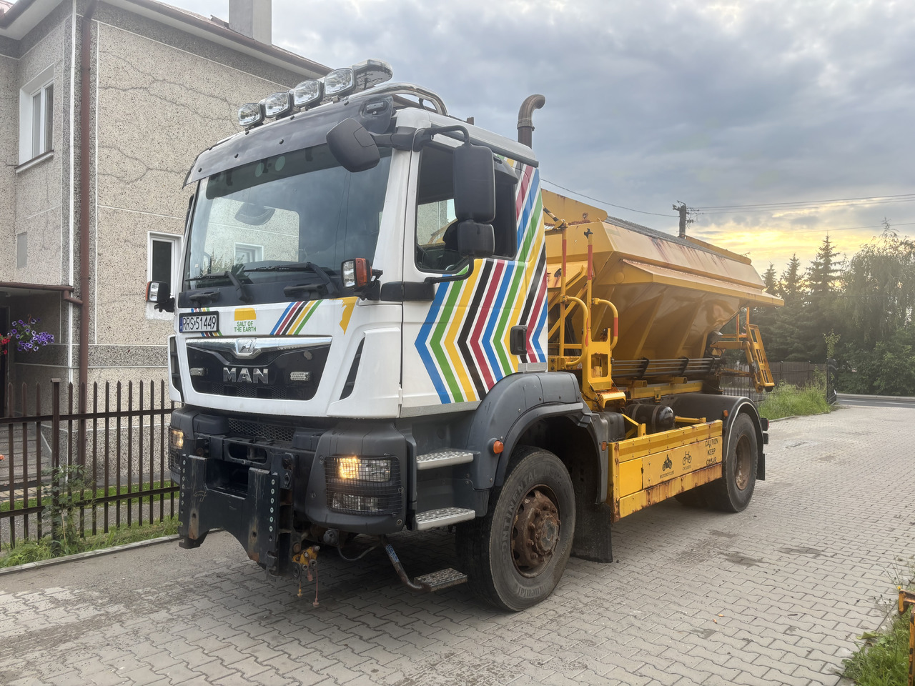 MAN TGM 18.290 4X4 BB GRITTER/SPREADER/PLOUGH - Brøytebil: bilde 2 MAN TGM 18.290 4X4 BB GRITTER/SPREADER/PLOUGH - Brøytebil: bilde 2