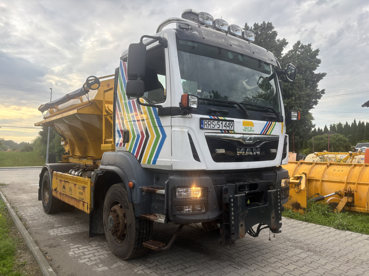 MAN TGM 18.290 4X4 BB GRITTER/SPREADER/PLOUGH - Brøytebil: bilde 3 MAN TGM 18.290 4X4 BB GRITTER/SPREADER/PLOUGH - Brøytebil: bilde 3
