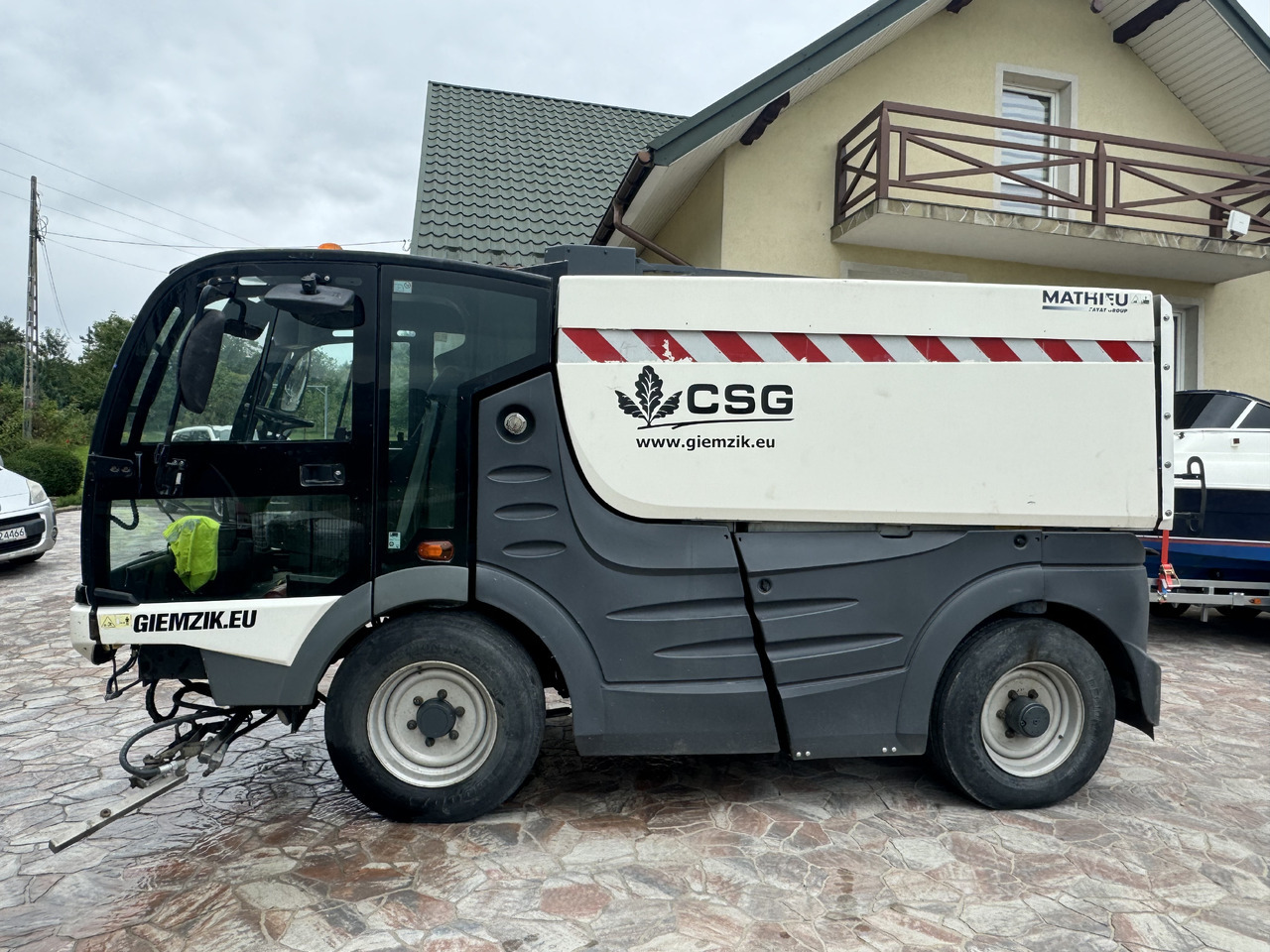 MATHIEU Grand Aquadyne 4000 water truck sprayer HP washer - Feiebil: bilde 4 MATHIEU Grand Aquadyne 4000 water truck sprayer HP washer - Feiebil: bilde 4