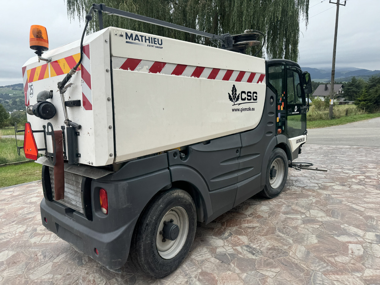 MATHIEU Grand Aquadyne 4000 water truck sprayer HP washer - Feiebil: bilde 2 MATHIEU Grand Aquadyne 4000 water truck sprayer HP washer - Feiebil: bilde 2