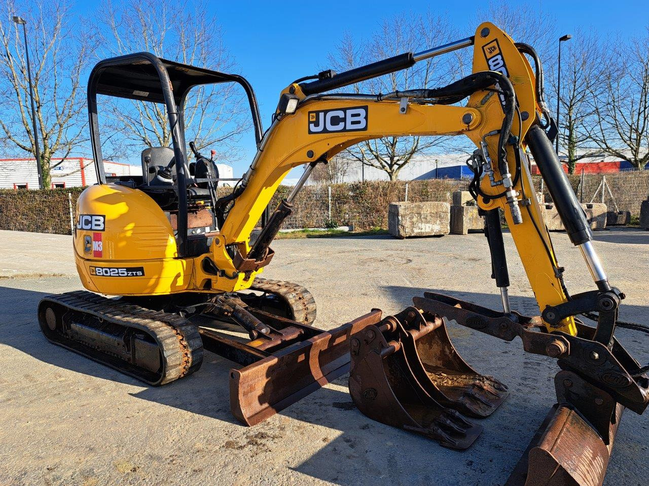 Mini pelle occasion JCB 8025ZTSCAN - Minigraver: bilde 2 Mini pelle occasion JCB 8025ZTSCAN - Minigraver: bilde 2