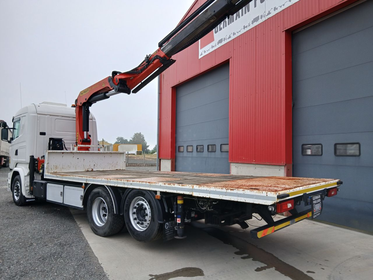SCANIA 410 6x2 Standard platform Truck - Planbil, Kranbil: bilde 4 SCANIA 410 6x2 Standard platform Truck - Planbil, Kranbil: bilde 4