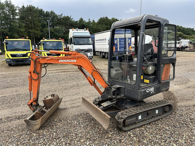 Doosan Slo 18 - 1.8T with bucket packed (Low Hours) - Minigraver: bilde 1 Doosan Slo 18 - 1.8T with bucket packed (Low Hours) - Minigraver: bilde 1