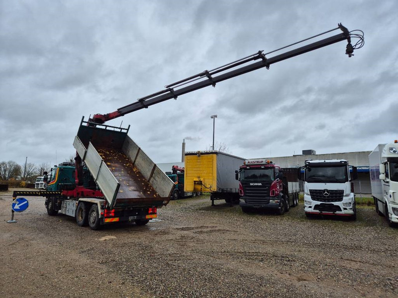 Scania P450 6x2/4 // HMF 2620 K5 // 3-way tip - Kranbil: bilde 4 Scania P450 6x2/4 // HMF 2620 K5 // 3-way tip - Kranbil: bilde 4