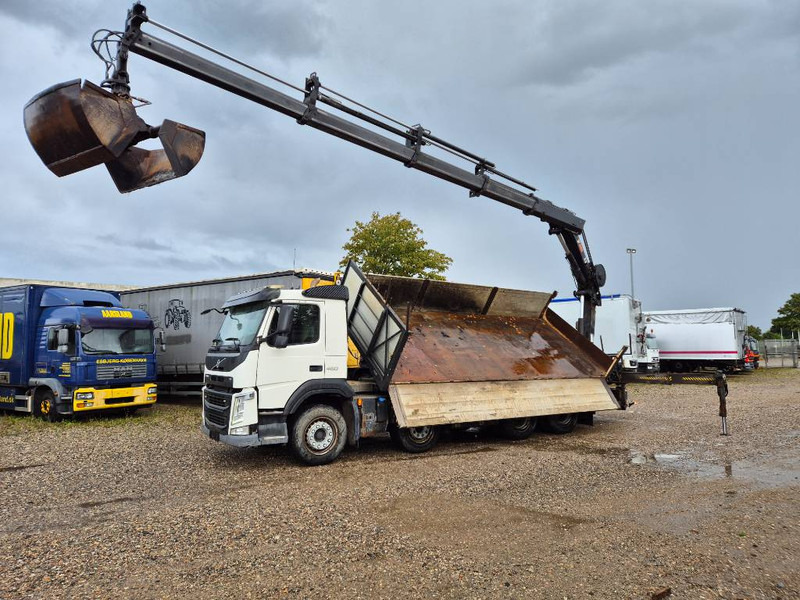 Volvo FM 460 8x4/4 //HIAB 211 EP-4 // 3 sidetip - Kranbil: bilde 1 Volvo FM 460 8x4/4 //HIAB 211 EP-4 // 3 sidetip - Kranbil: bilde 1
