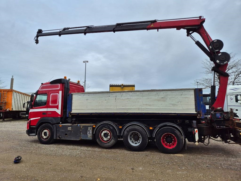 Volvo FMX 500 8x4/4 // HMF 2120 K4 // 3 side tipper - Kranbil: bilde 3 Volvo FMX 500 8x4/4 // HMF 2120 K4 // 3 side tipper - Kranbil: bilde 3