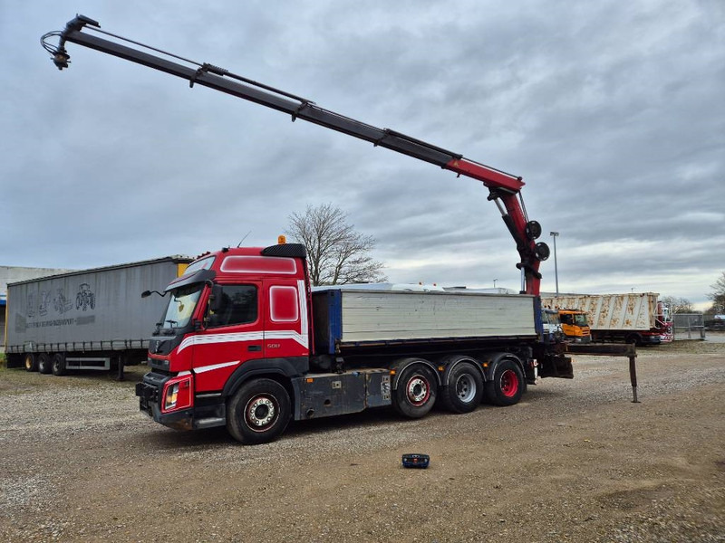 Volvo FMX 500 8x4/4 // HMF 2120 K4 // 3 side tipper - Kranbil: bilde 2 Volvo FMX 500 8x4/4 // HMF 2120 K4 // 3 side tipper - Kranbil: bilde 2