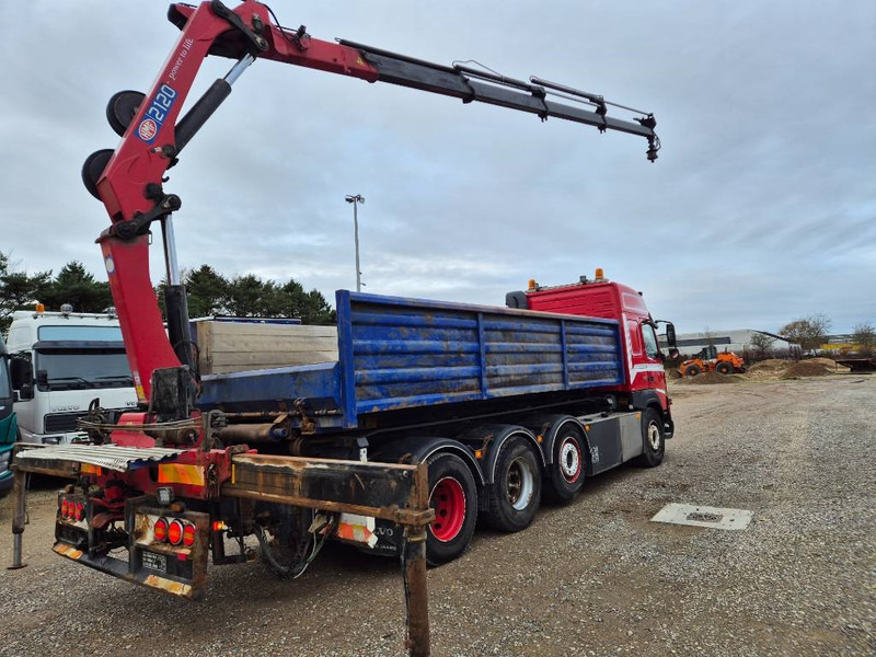 Volvo FMX 500 8x4/4 // HMF 2120 K4 // 3 side tipper - Kranbil: bilde 5 Volvo FMX 500 8x4/4 // HMF 2120 K4 // 3 side tipper - Kranbil: bilde 5