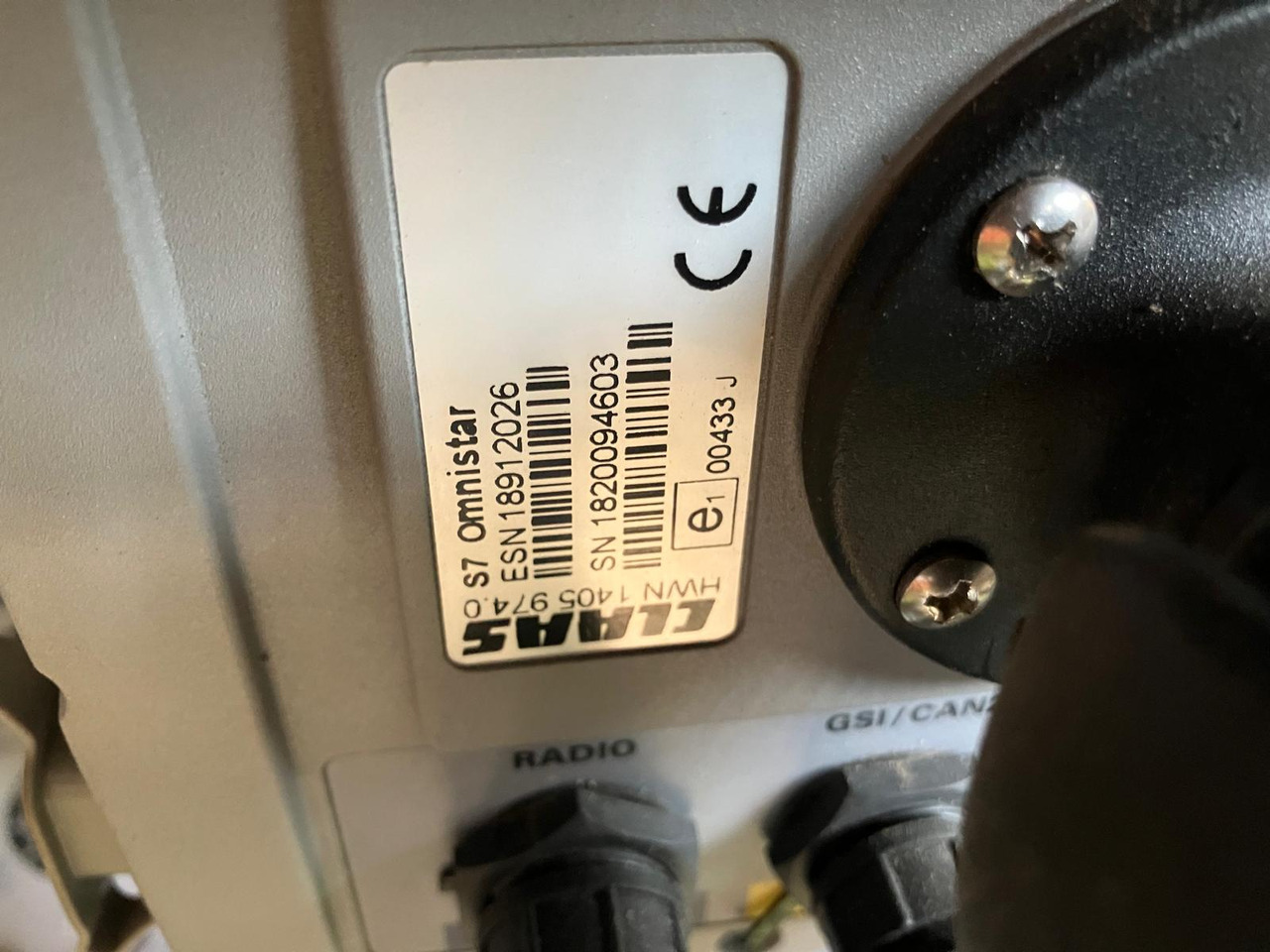 Claas Guidance Equipment RTK Ready - Navigasjonssystem for Landbruksteknikk: bilde 2 Claas Guidance Equipment RTK Ready - Navigasjonssystem for Landbruksteknikk: bilde 2