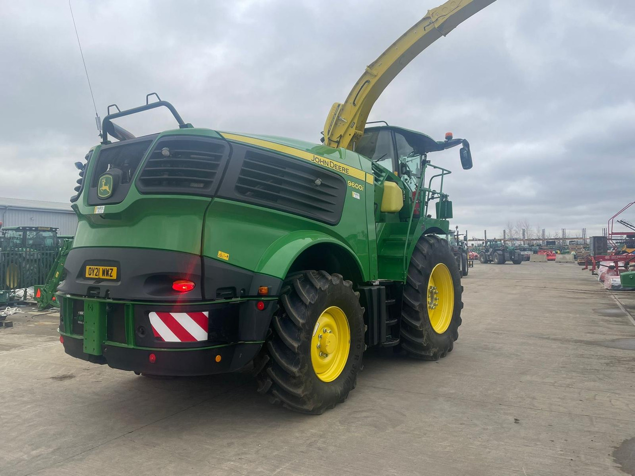 John Deere 9600 - Forhøster: bilde 2 John Deere 9600 - Forhøster: bilde 2