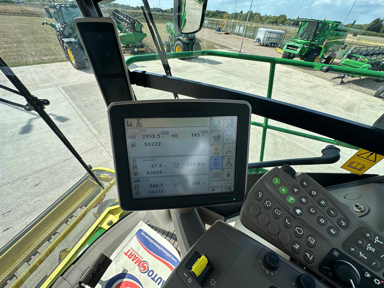 Forhøster John Deere 9700I: bilde 14 Forhøster John Deere 9700I: bilde 14
