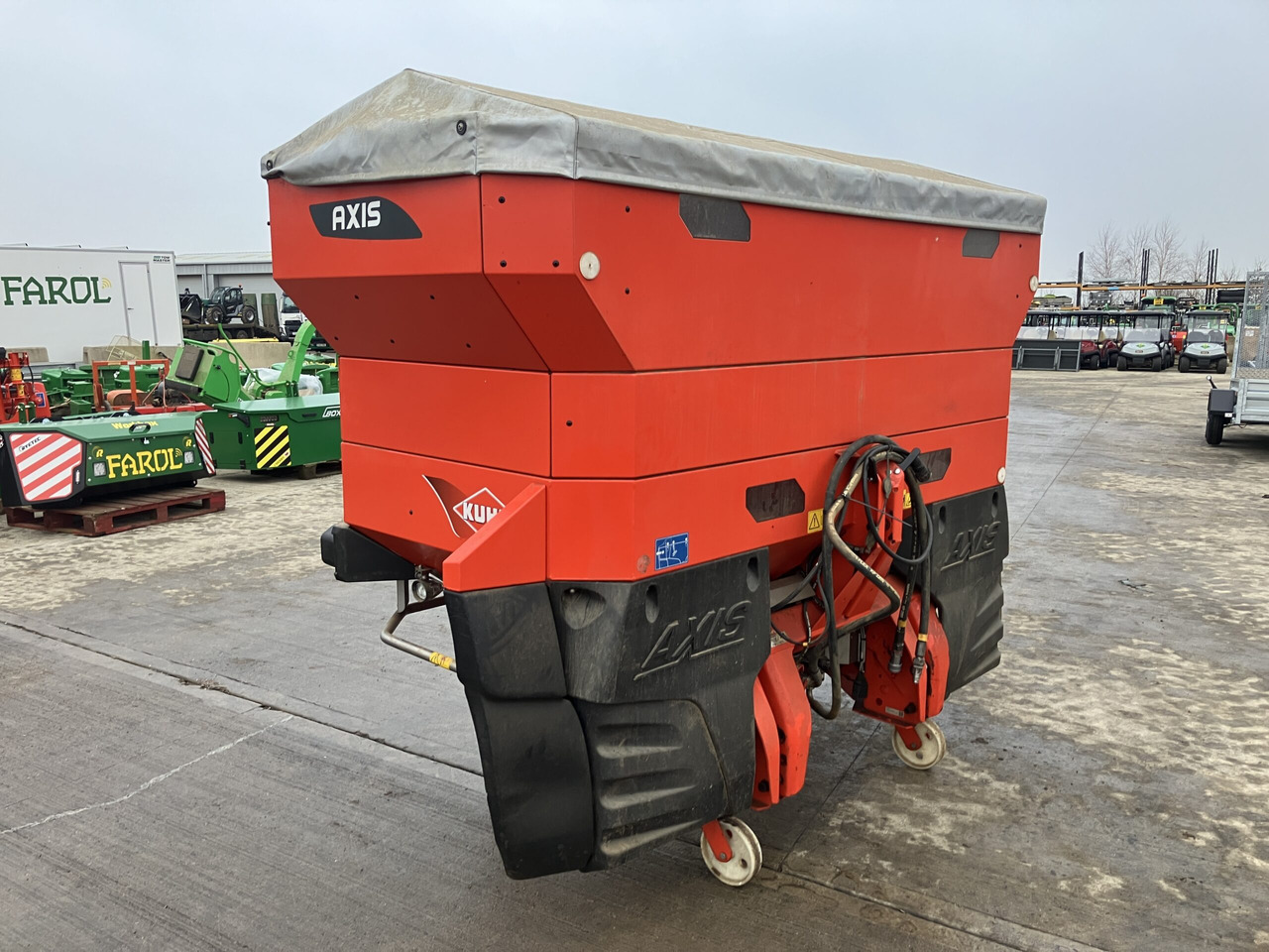 Kuhn Axis 40.2 H-EMC Varispread Pro - Gjødselspreder: bilde 3 Kuhn Axis 40.2 H-EMC Varispread Pro - Gjødselspreder: bilde 3