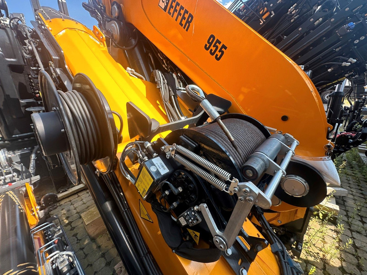 Effer-Ladekran 955-8s + Jib 6s - Kranbil: bilde 2 Effer-Ladekran 955-8s + Jib 6s - Kranbil: bilde 2