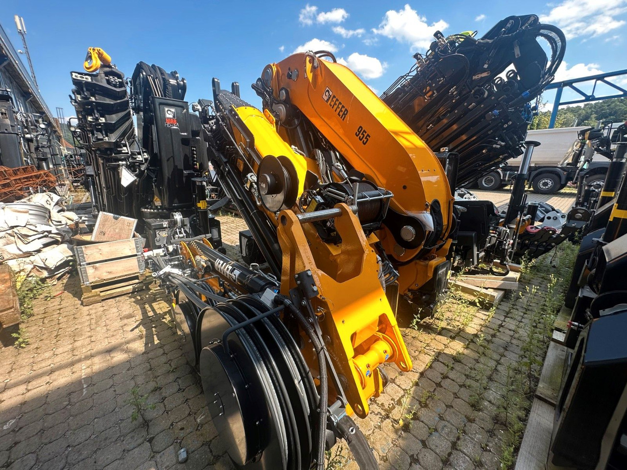 Effer-Ladekran 955-8s + Jib 6s - Kranbil: bilde 3 Effer-Ladekran 955-8s + Jib 6s - Kranbil: bilde 3