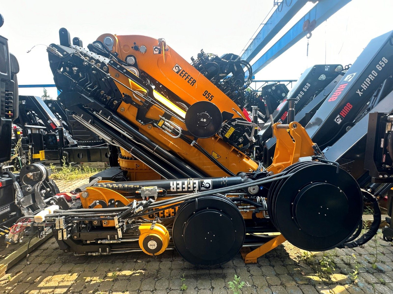 Effer-Ladekran 955-8s + Jib 6s - Kranbil: bilde 1 Effer-Ladekran 955-8s + Jib 6s - Kranbil: bilde 1