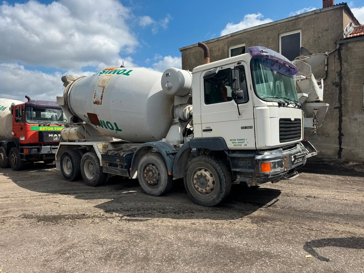MAN 32.364 8x4 10m³ - Betongbil: bilde 3 MAN 32.364 8x4 10m³ - Betongbil: bilde 3