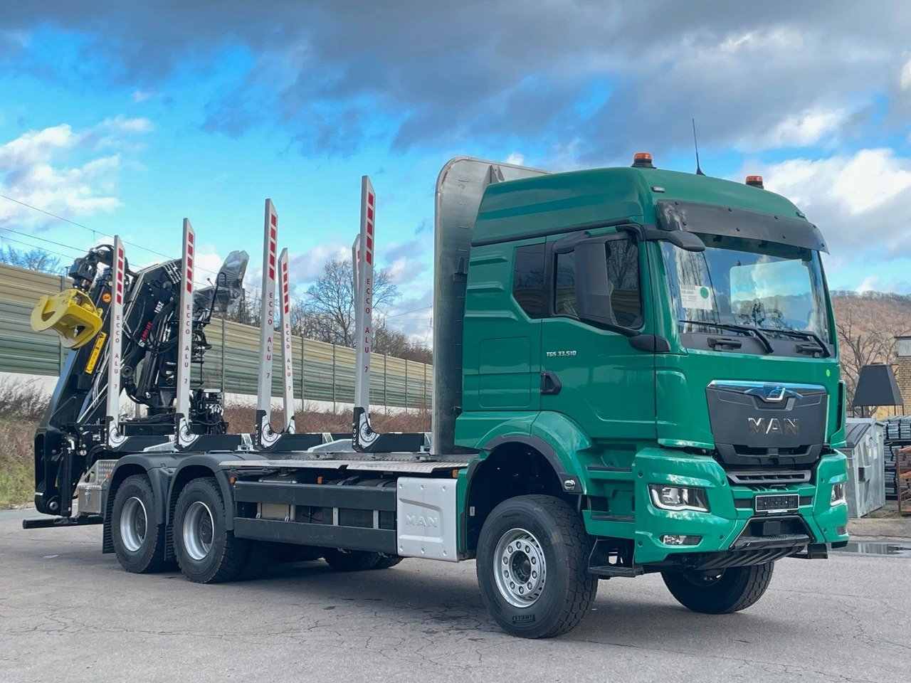MAN TGS 33.510 6X4 BL Euro6e LogLift 165Z - Tømmerbil, Kranbil: bilde 1 MAN TGS 33.510 6X4 BL Euro6e LogLift 165Z - Tømmerbil, Kranbil: bilde 1