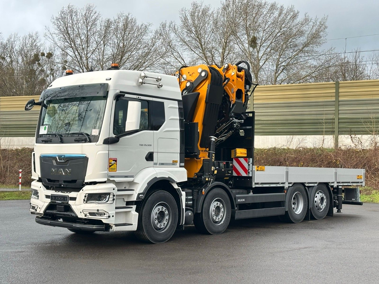 MAN TGS 35.520 8X2 Hiab EFFER 955-8s +Jib 6s - Kranbil: bilde 3 MAN TGS 35.520 8X2 Hiab EFFER 955-8s +Jib 6s - Kranbil: bilde 3