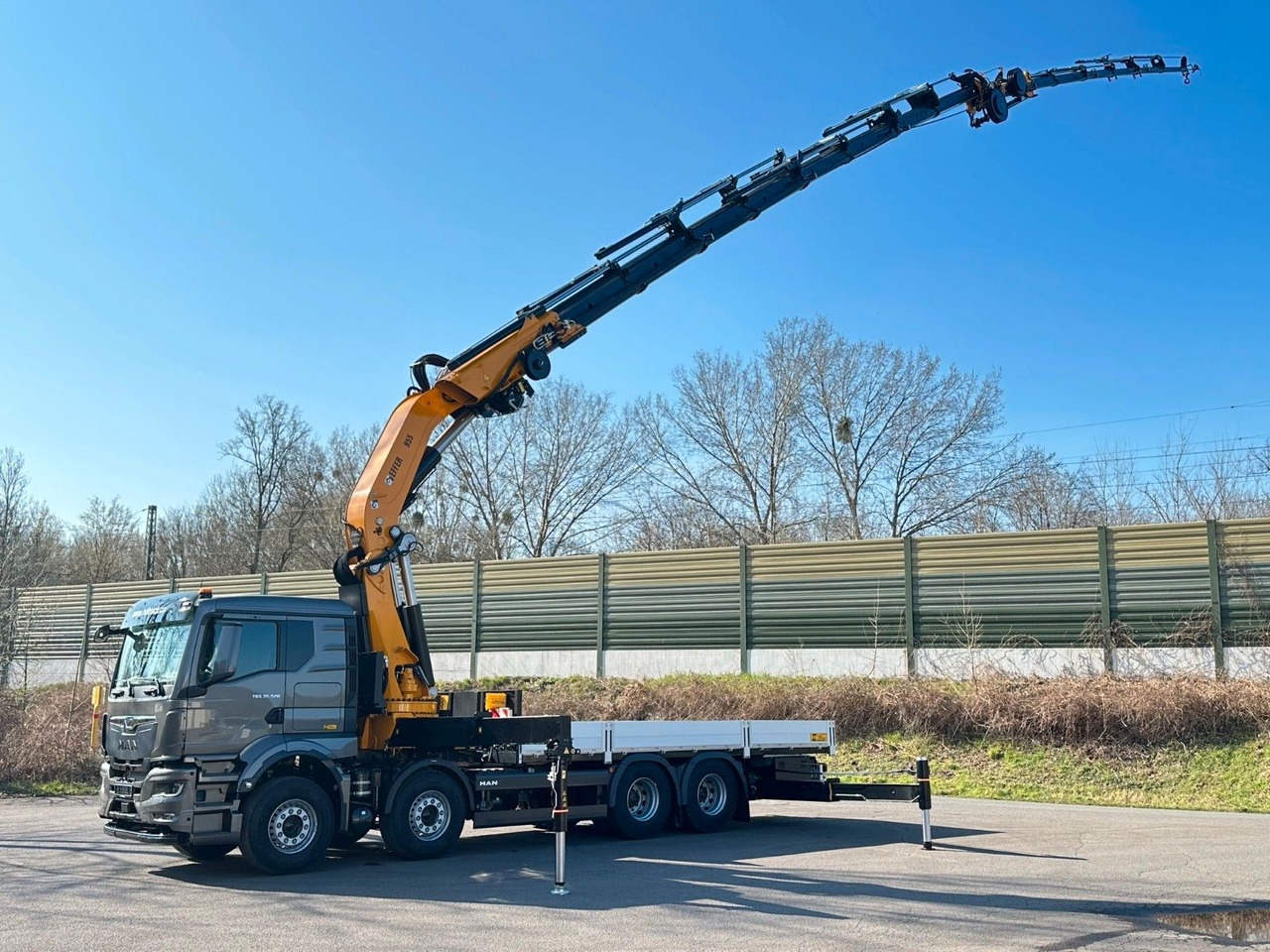 MAN TGS 35.520 8X4 TG 3 EFFER 955-8s +Jib 6sAUTOKRAN - Kranbil: bilde 4 MAN TGS 35.520 8X4 TG 3 EFFER 955-8s +Jib 6sAUTOKRAN - Kranbil: bilde 4