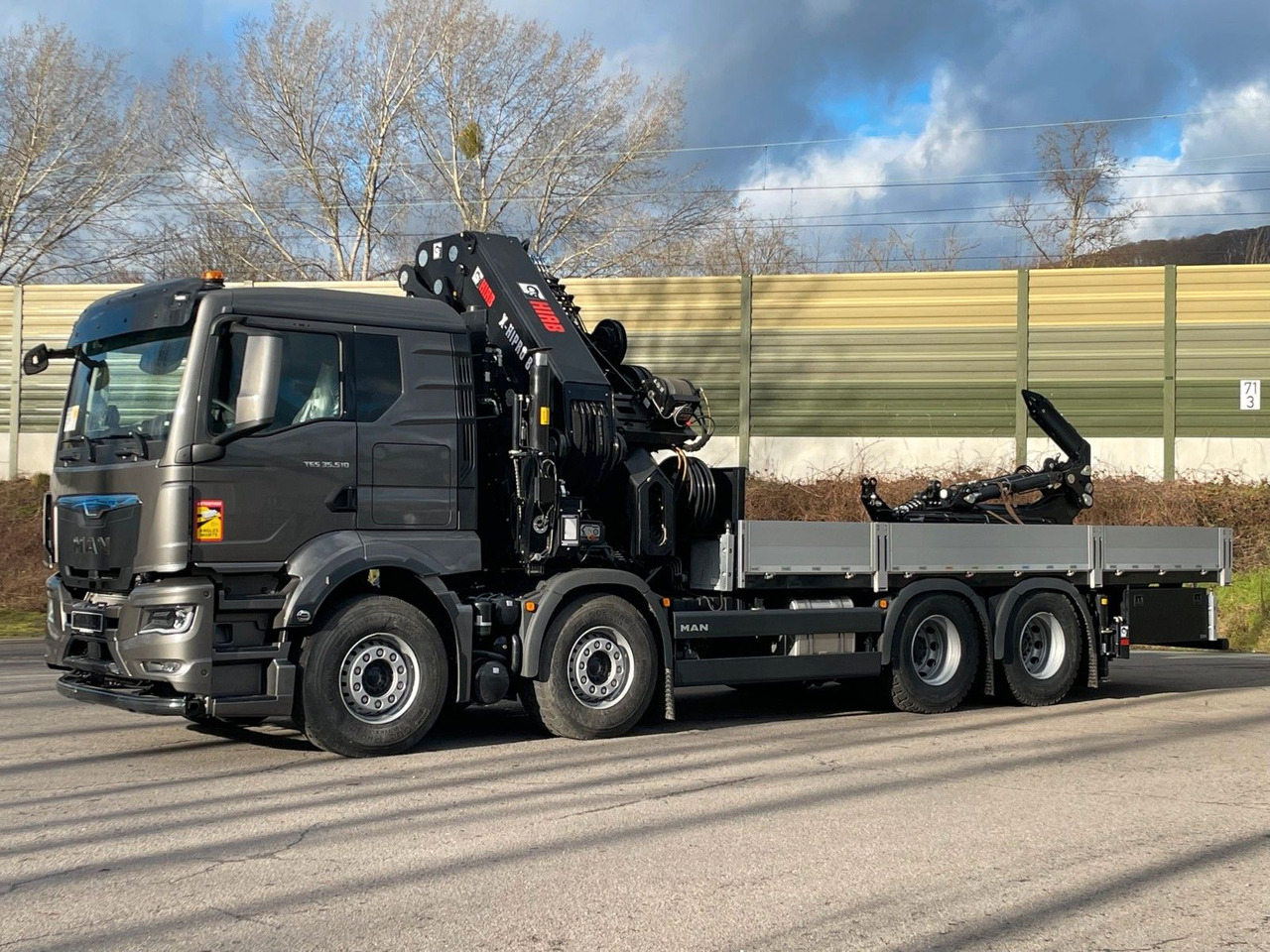 MAN TGS 35.520 8x4 BL HIAB X-HIPRO 658 EP-6 - Kranbil: bilde 1 MAN TGS 35.520 8x4 BL HIAB X-HIPRO 658 EP-6 - Kranbil: bilde 1