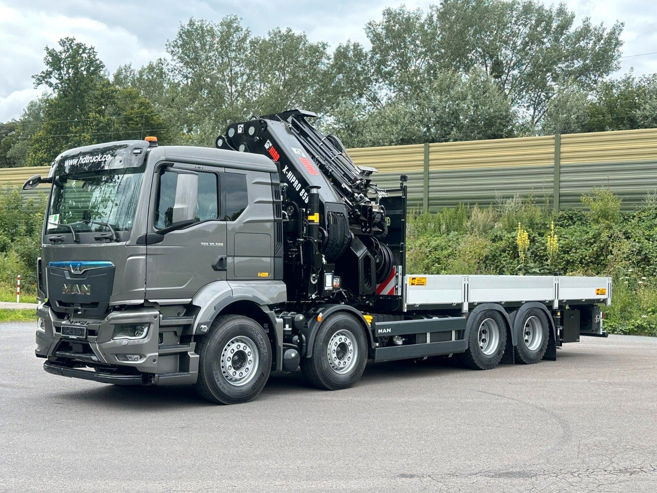 MAN TGS 35.520 8x4 BL HIAB X-HiPro858E-8 & Jib150x-6 - Kranbil: bilde 4 MAN TGS 35.520 8x4 BL HIAB X-HiPro858E-8 & Jib150x-6 - Kranbil: bilde 4