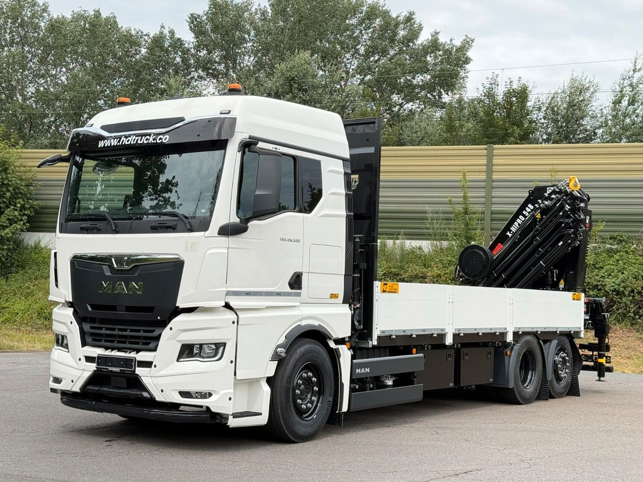 MAN TGX 26.520 TG3 Retarder / 6X2 Hiab 548 E 8 - Kranbil: bilde 1 MAN TGX 26.520 TG3 Retarder / 6X2 Hiab 548 E 8 - Kranbil: bilde 1