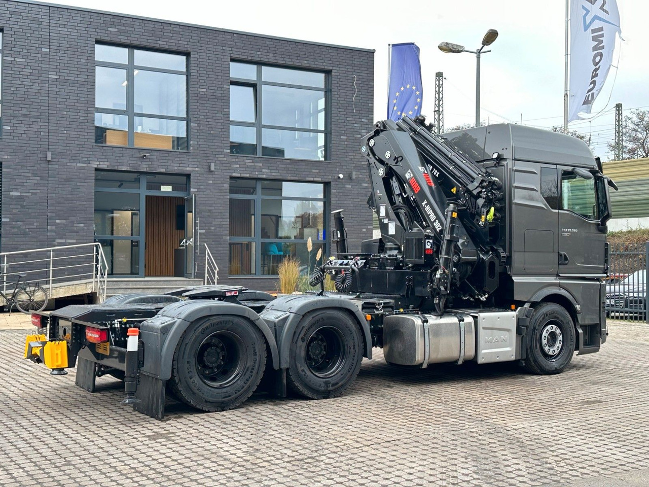 Kranbil MAN TGX 26.580 6x4 Kran Hiab 302-6 + Jib-4: bilde 13