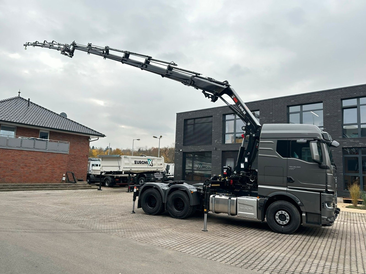 Kranbil MAN TGX 26.580 6x4 Kran Hiab 302-6 + Jib-4: bilde 6