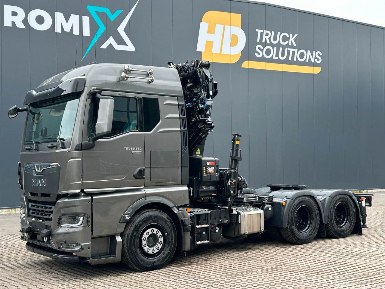 Kranbil MAN TGX 26.580 6x4 Kran Hiab 302-6 + Jib-4: bilde 8