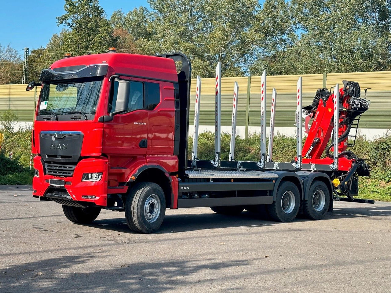 MAN TGX 33.510 6X4 BL Euro6e EPSILON 150 Z - Tømmerbil, Kranbil: bilde 3 MAN TGX 33.510 6X4 BL Euro6e EPSILON 150 Z - Tømmerbil, Kranbil: bilde 3
