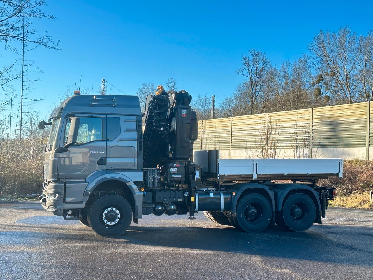 MAN TGS 26.520 6x6 Kran HIAB X-HIPRO 548E-8 - Trekkvogn: bilde 4 MAN TGS 26.520 6x6 Kran HIAB X-HIPRO 548E-8 - Trekkvogn: bilde 4