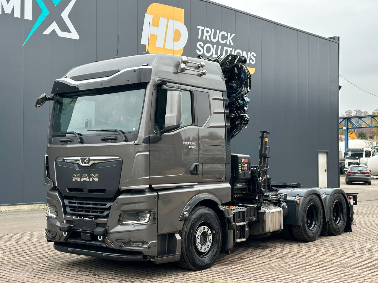 MAN TGX 26.580 6x4 Kran Hiab 302-6 + Jib-4 - Trekkvogn: bilde 2 MAN TGX 26.580 6x4 Kran Hiab 302-6 + Jib-4 - Trekkvogn: bilde 2