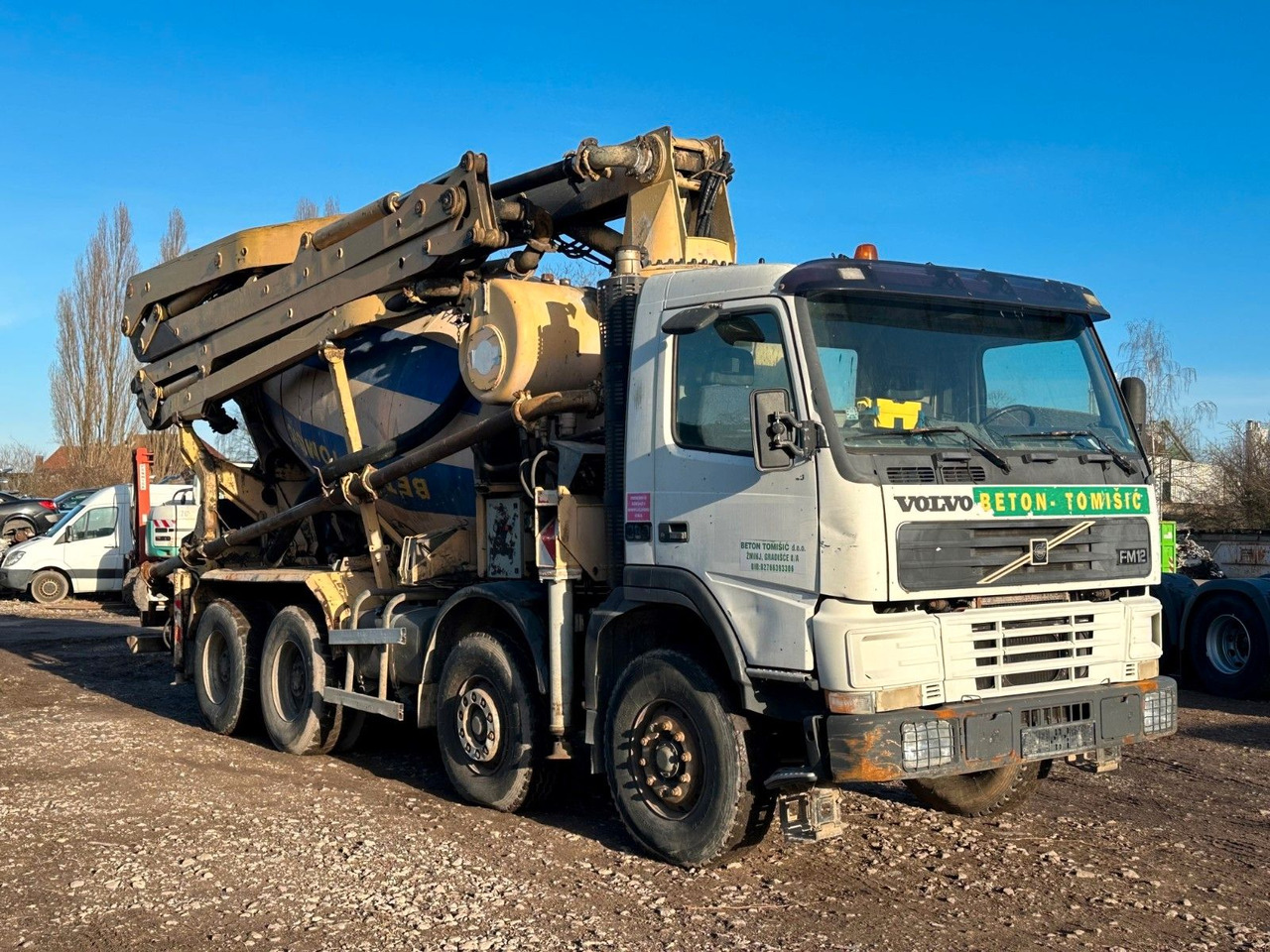 Volvo FM380 8X4 CIFA 28m Fahrmischer Pumpe - Betongpumpe: bilde 1 Volvo FM380 8X4 CIFA 28m Fahrmischer Pumpe - Betongpumpe: bilde 1